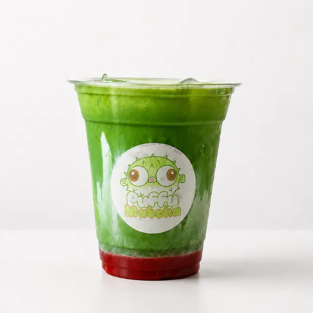 Strawberry Iced Matcha Latte — photo 1