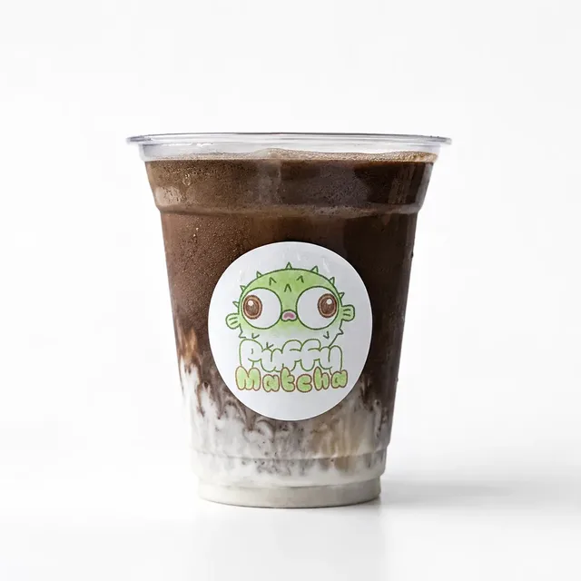 Dark Roasted Iced Hojicha Latte — photo 1
